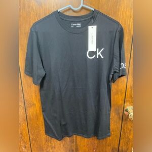 NEW $40 Men's Calvin Klein Logo Graphic Cotton Short Sleeves T-Shirt Size Small